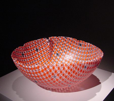 Red Oval Bowl